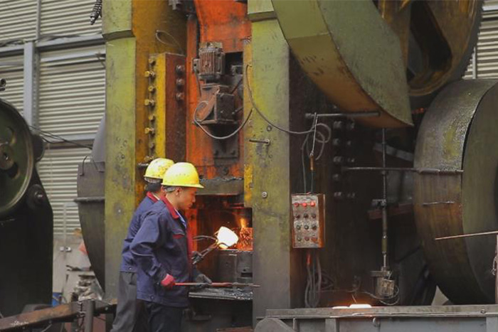 苏州网架配件车间